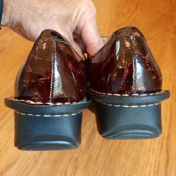 Alegria Paloma Patent Leather Mary Jane, Animal Print, US Size 7/7.5, EU 37 - Picture 5 of 9